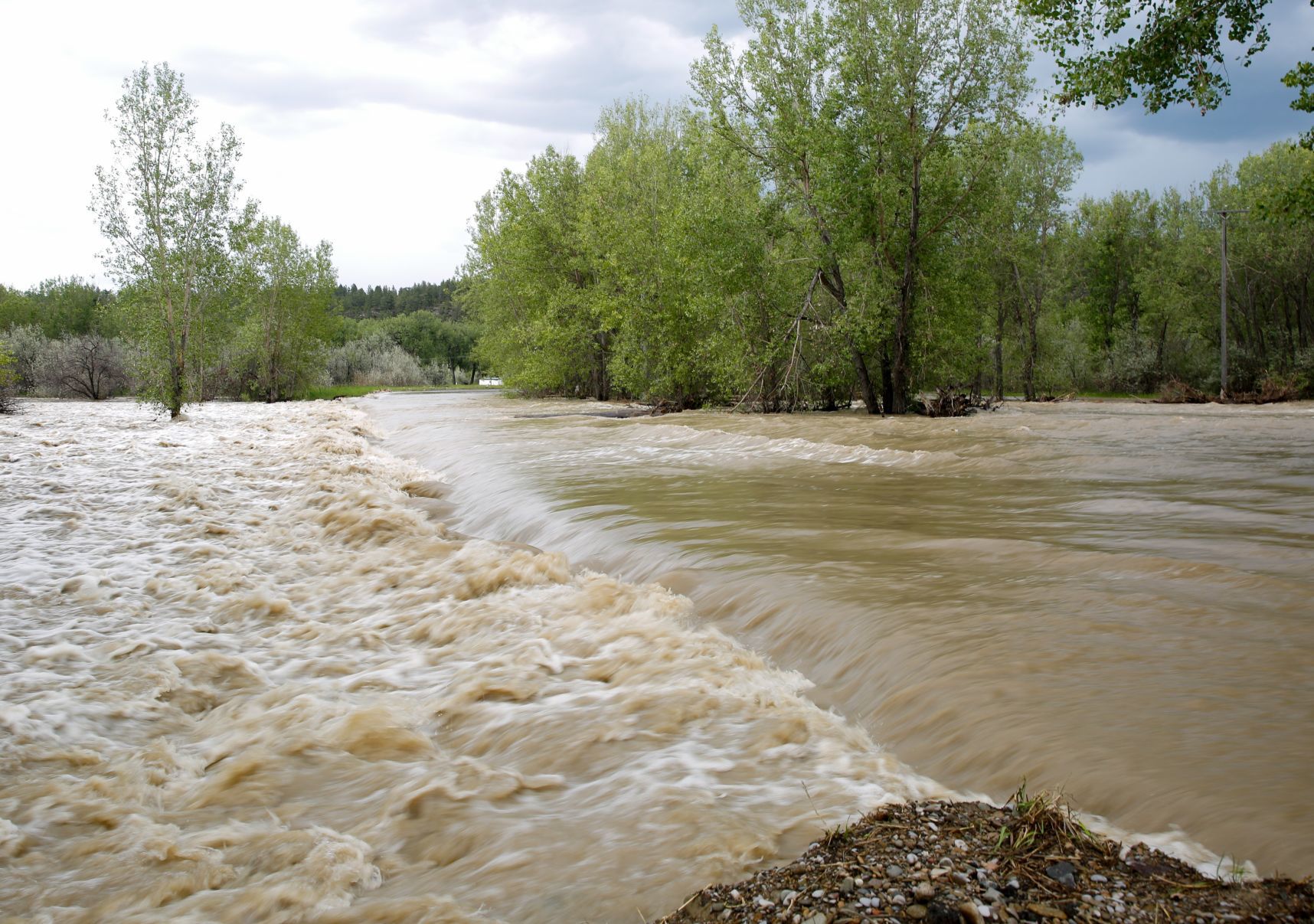 Musselshell flooding